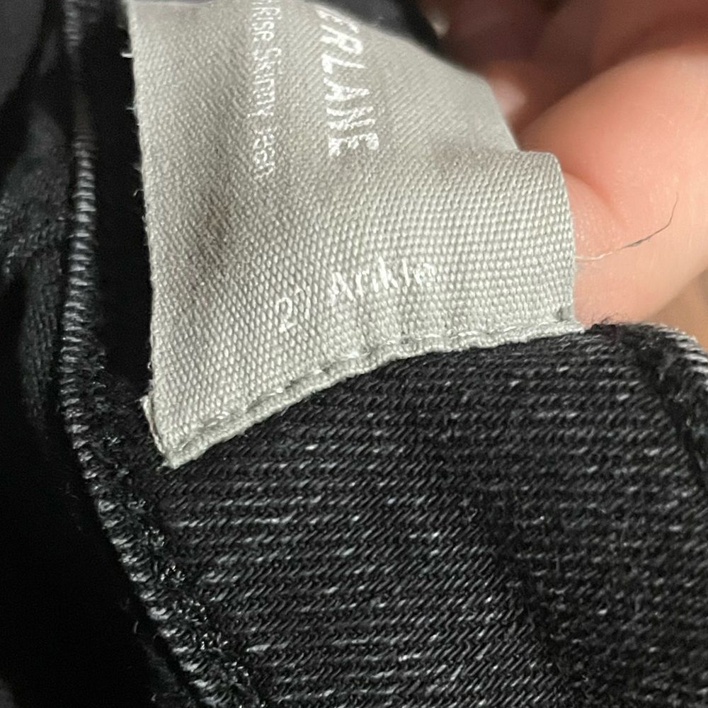 Everlane black high rise skinny jean - Picture 10 of 11